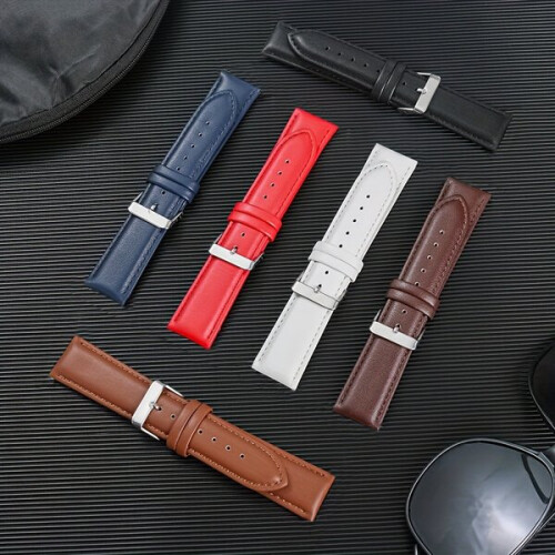 Echtes Leder-Uhrenarmband 2