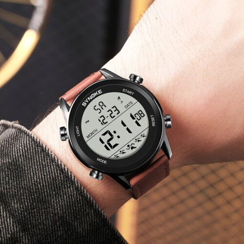 Elektronische Herren-Chronographenuhr 1