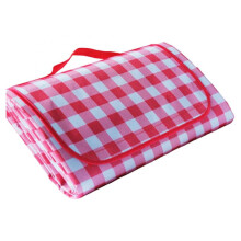 Hesroicy Picnic Mat with Handle - Waterproof, Foldable, Machine Washable Plaid Blanket for Outdoor, Camping, Beach - Portable & Anti-Dirty