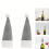 Mini kerstmutsjes, 10 stuks. 3