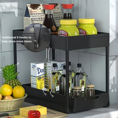 2-tier adjustable shelf 2