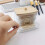 Clear plastic cotton wool holder 2