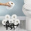 Porte-papier toilette double face pour chat 4