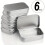Aluminum boxes with hinges 2