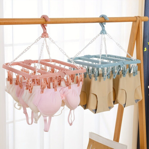 Plastic clothes hanger with hook 1