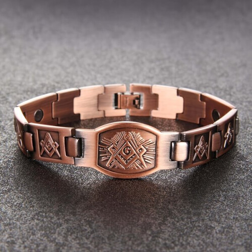 Magnetische koperen armband voor mannen 2