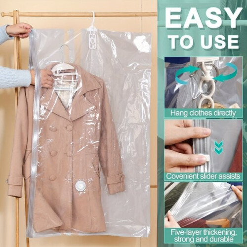 Vacuum bags for clothes with pump 1