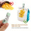 BAOFALI Sturdy Metal Clothespins with Rubber 4