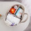 Striped fabric bag for babies 4