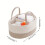 Striped fabric bag for babies 5