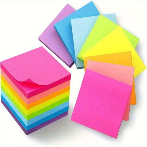 Haftnotizset zur Organisation 1