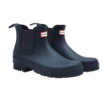 (8 UK, Navy) Hunter Mens Original Chelsea Boots