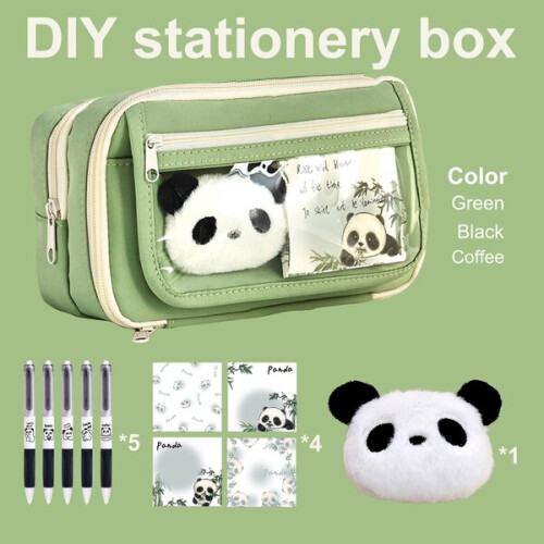 Panda briefpapier set 1