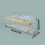Transparent gold office stapler 3
