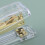 Transparent gold office stapler 4