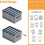 Large Capacity Fabric Clothing Box 3