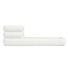 (M, White) Resin Desktop Planter, Nordic Style Creative Pleated Design Large Capacity Pen Holder for Home & Office