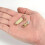 Brass capsule knife keychain 3