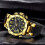 Siliconen horloge met dubbel display 3