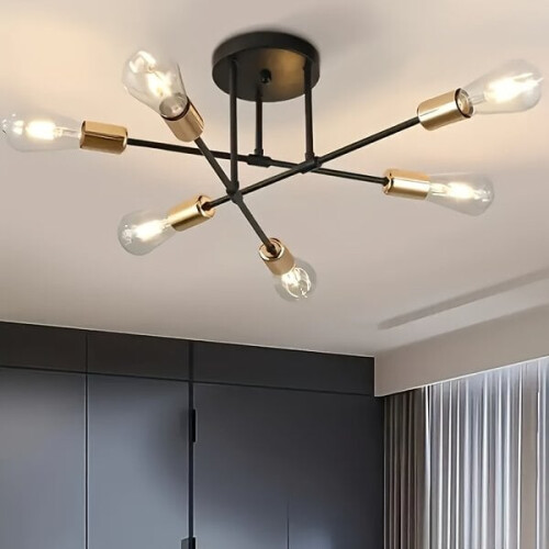 Lustre industriel moderne Sputnik 1