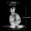 Decanter per vino con taglio a diamante 2