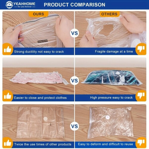 Vacuum bags with pump 2