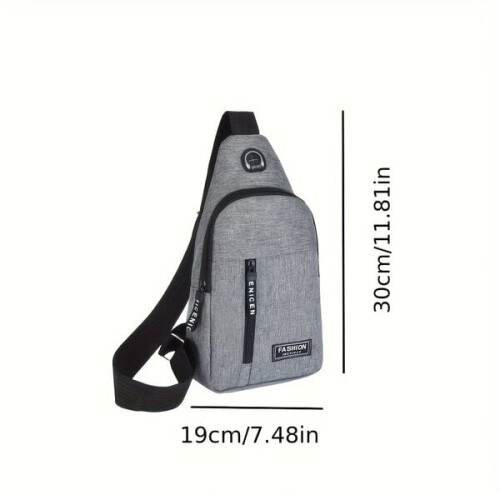Sac à dos à bandoulière pour homme 2