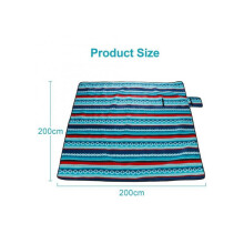Picnic Mat 200x200cm Waterproof Portable Folding Outdoor Blanket for Beach Camping Picnics