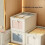 Stoffbox mit Fenster 3