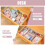 Set di organizer per cassetti in plastica 4