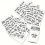 Set voedseletiketstickers 5