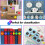 Round colored stickers for marking 3