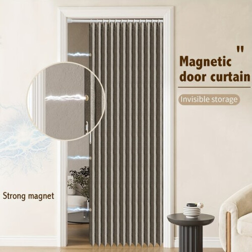 Accordeon magnetisch deurgordijn 1