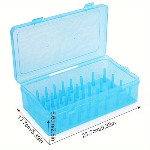 Transparent thread storage box 2