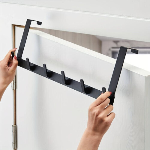 Support de porte en métal pour 5 crochets 1