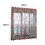 Curtains Tulle Sheer Curtains Floral Pattern Valance Drape Pol 3