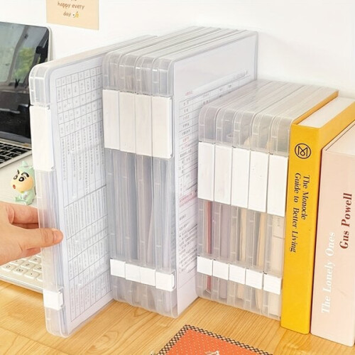 Transparente Dokumentenbox aus Kunststoff 1