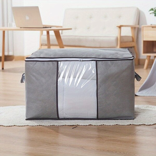 Spacious fabric storage case 1