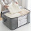 Spacious fabric storage case 3