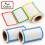Colored sticker labels for names 5