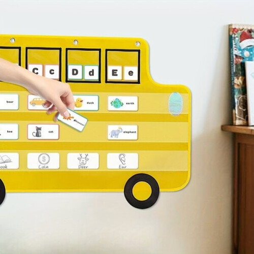 Schoolbus Alfabet Tas 1