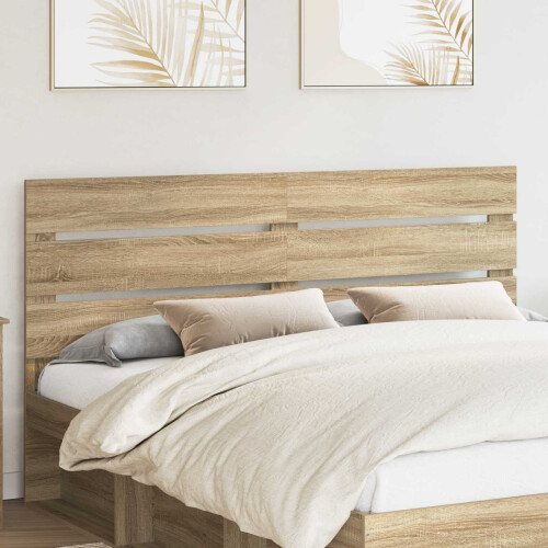 VidaXL vidaXL Headboard Sonoma Oak Engineered Wood
