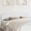 VidaXL vidaXL Headboard White Engineered wood 1