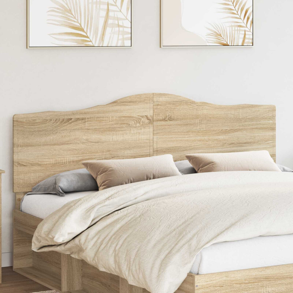 Vidaxl Headboard Sonoma Oak Engineered Wood