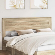 vidaXL Headboard Sonoma Oak Engineered wood