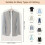Clear garment bags with zipper 5
