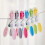Pinces à linge en plastique coloré 3