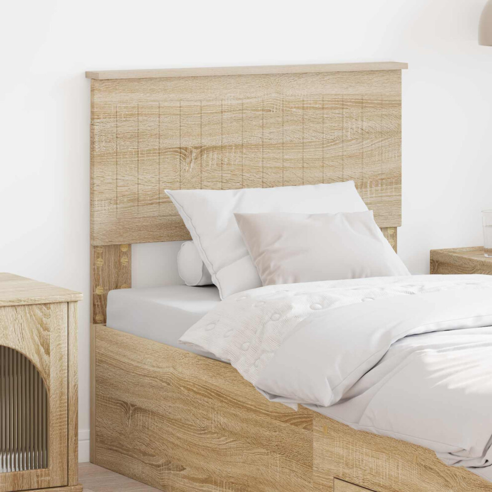 Vidaxl Headboard Sonoma Oak Engineered Wood