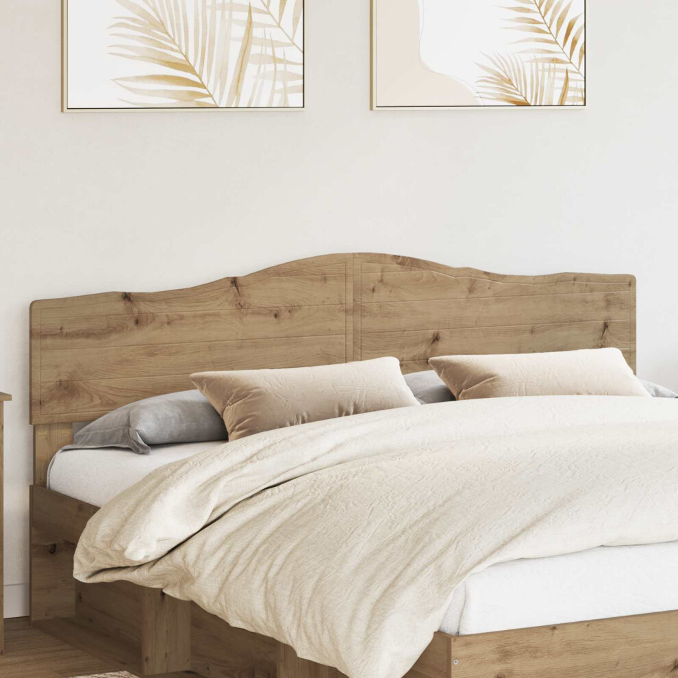 Vidaxl Headboard Artisan Oak Engineered Wood