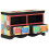 VidaXL vidaXL TV Cabinet Multicolour 80 x 35 x 50 cm Solid Mango Wood 1